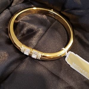 MICHAEL KORS PARK AVENUE BAGUETTE BANGLE BRACELET